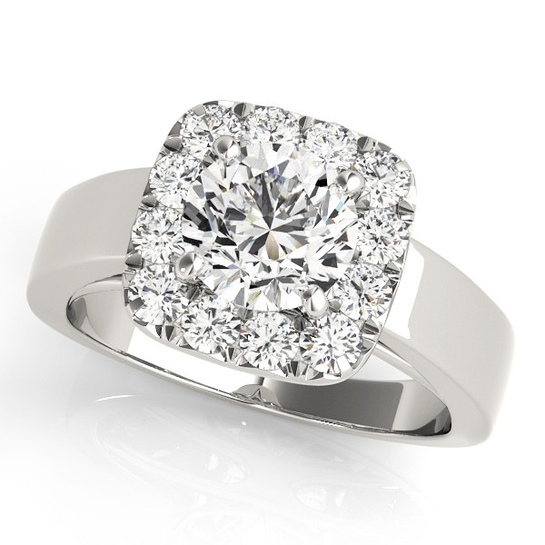 ENGAGEMENT RINGS HALO ROUND