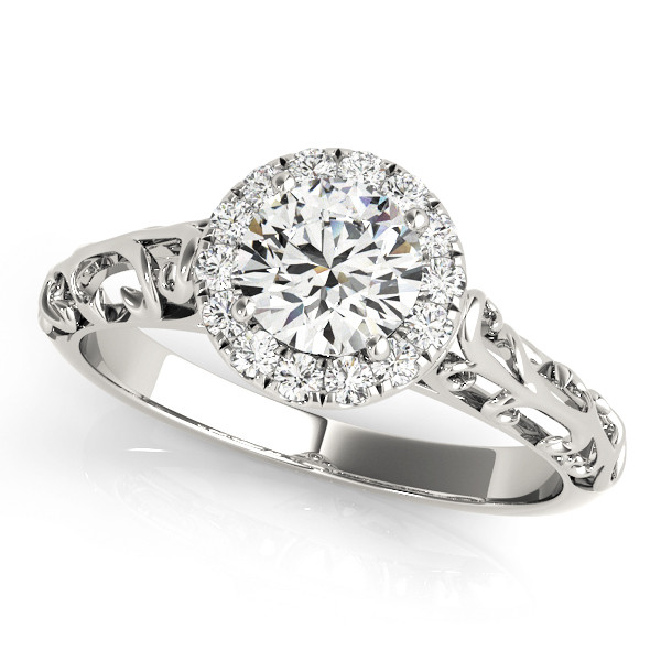 ENGAGEMENT RINGS HALO ROUND