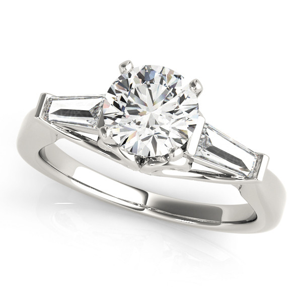 ENGAGEMENT RINGS FANCY SHAPE BAGUETTE
