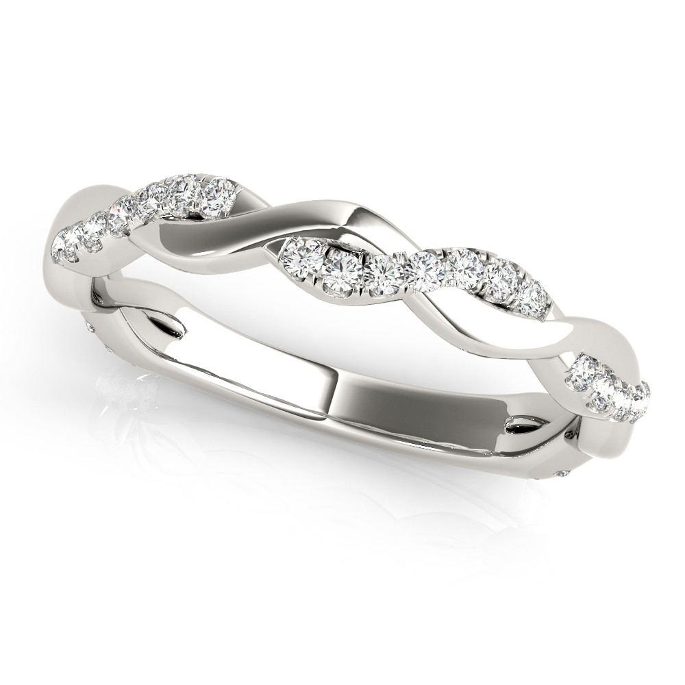 STRAIGHT BRAIDED WEDDING BAND