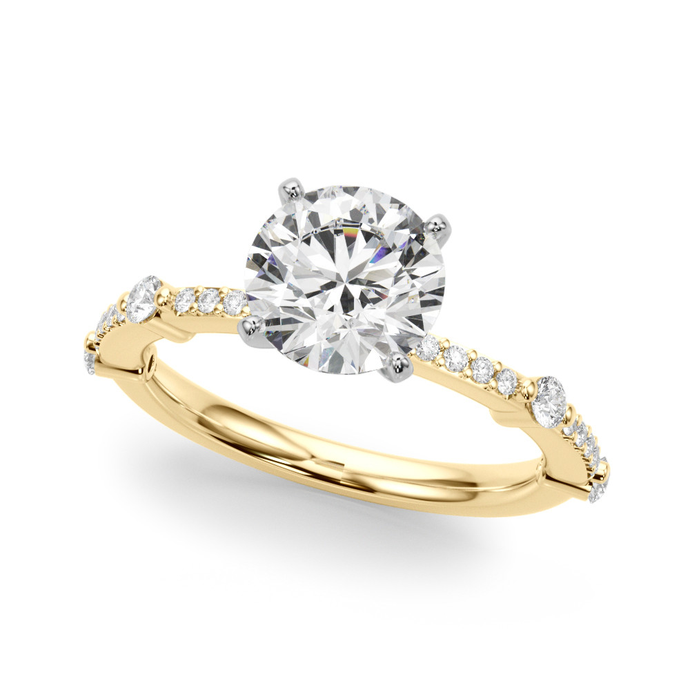 SINGLE ROW ENGAGEMENT RING