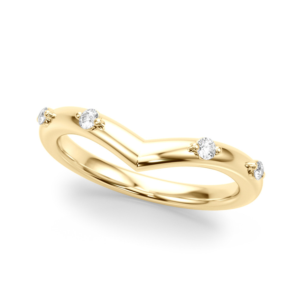 CHEVRON DIAMOND BAND