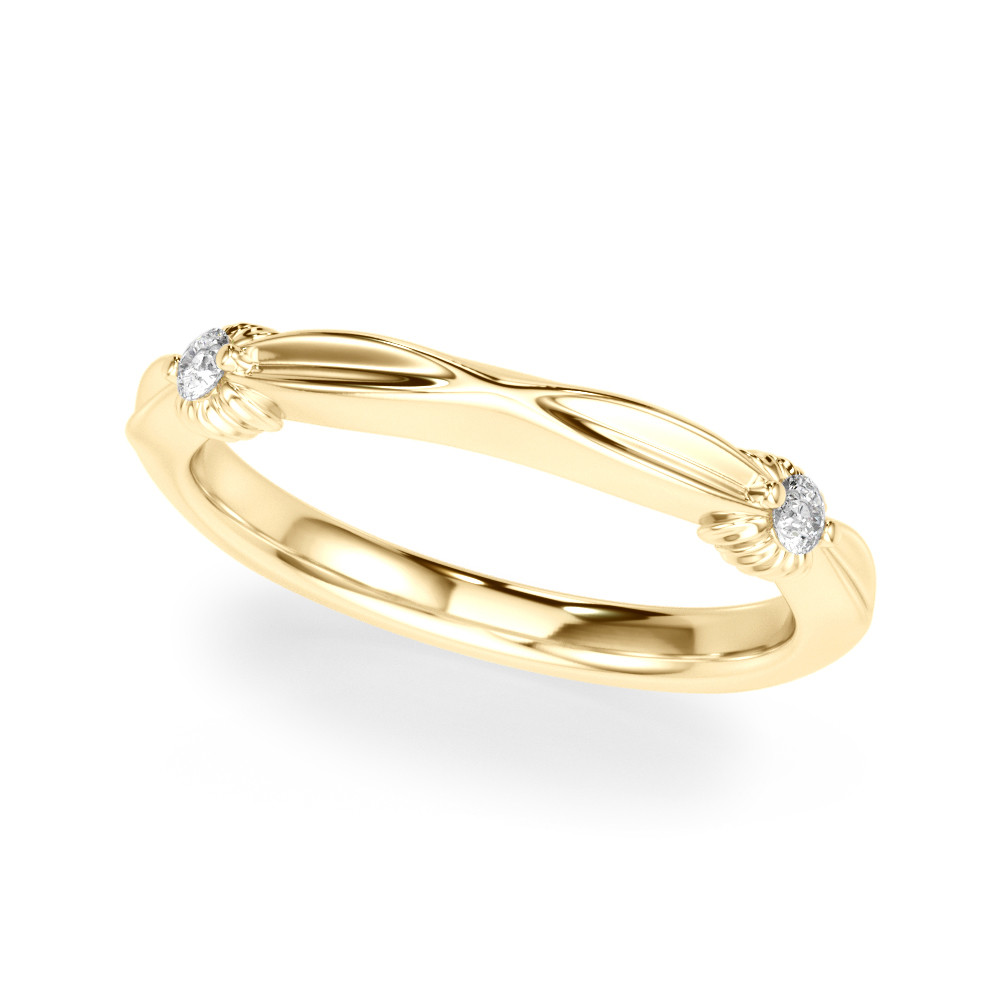 INFINITY DIA WEDDING BAND