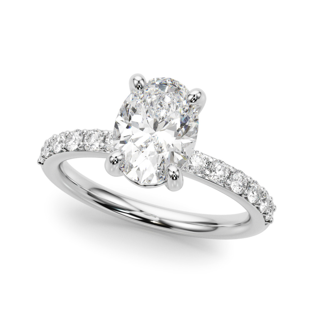 OVAL CENTER SINGLE ROW ENGAGEMENT