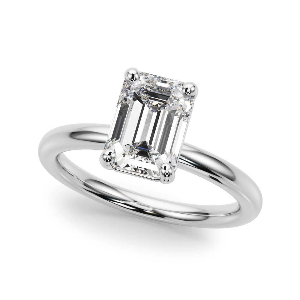 EMERALD CUT SOLITAIRE