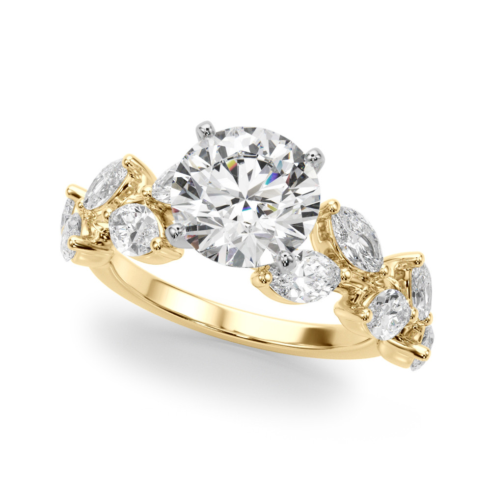 LEAF ENGAGEMENT RING