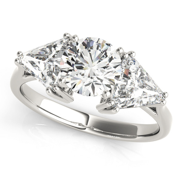 ENGAGEMENT RINGS 3 STONE TRILLION