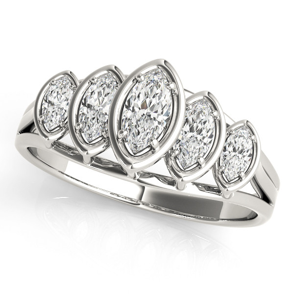 WEDDING BANDS FANCY SHAPE MARQUISE