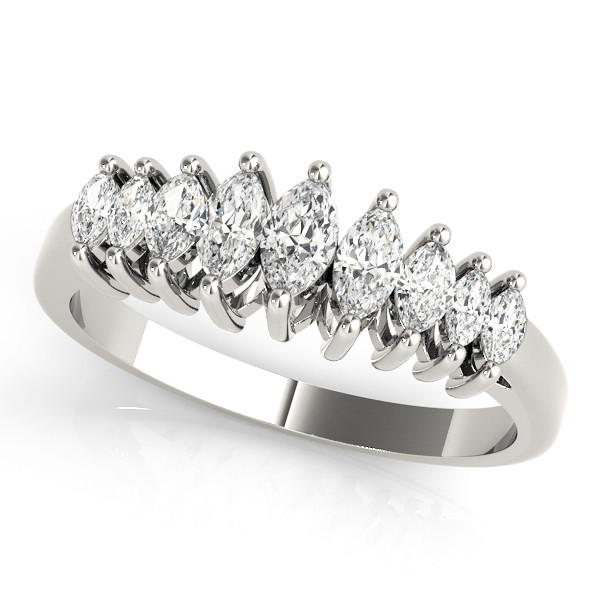 WEDDING BANDS FANCY SHAPE MARQUISE