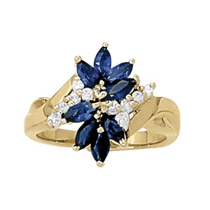 COLOR RINGS MARQUISE