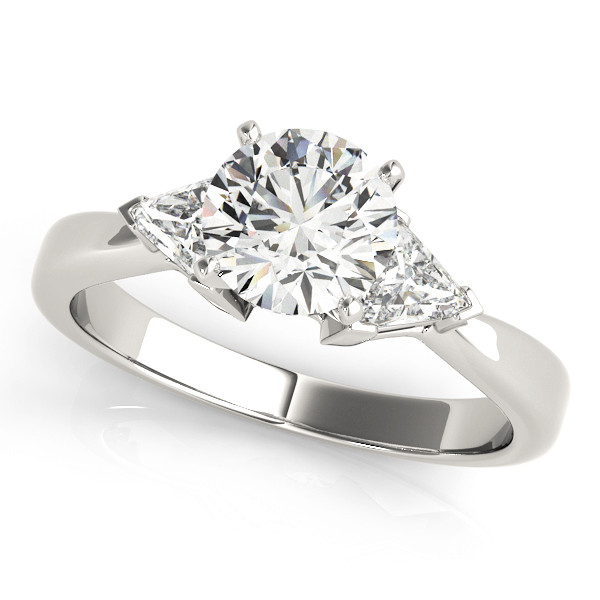 ENGAGEMENT RINGS 3 STONE TRILLION