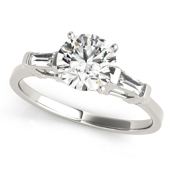 ENGAGEMENT RINGS 3 STONE BAGUETTE