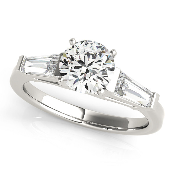 ENGAGEMENT RINGS 3 STONE BAGUETTE