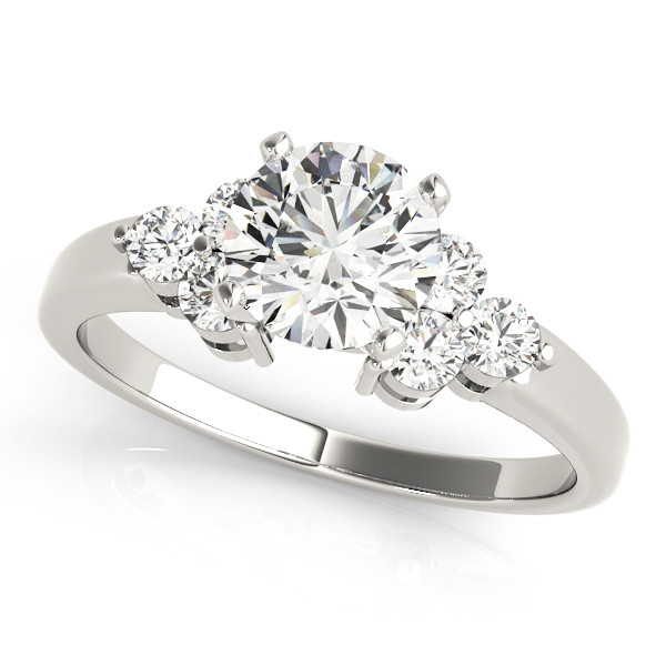 ENGAGEMENT RINGS CLUSTER SIDES