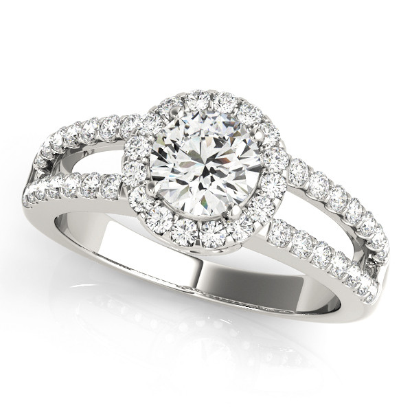 ENGAGEMENT RINGS HALO ROUND