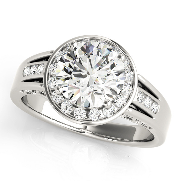 ENGAGEMENT RINGS HALO ROUND