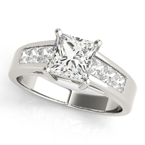 ENGAGEMENT RINGS FANCY SHAPE PRINCESS REMOUNTS