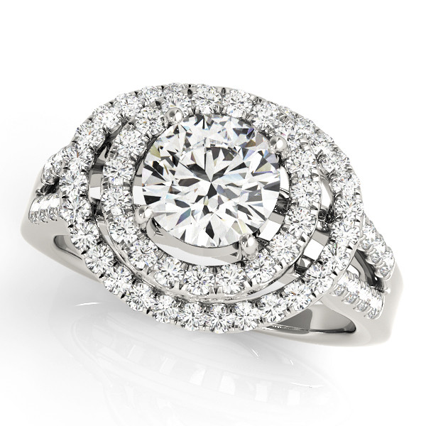ENGAGEMENT RINGS HALO ROUND
