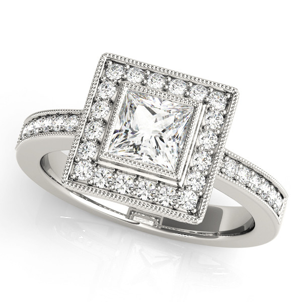 ENGAGEMENT RINGS HALO SQUARE & CUSHION