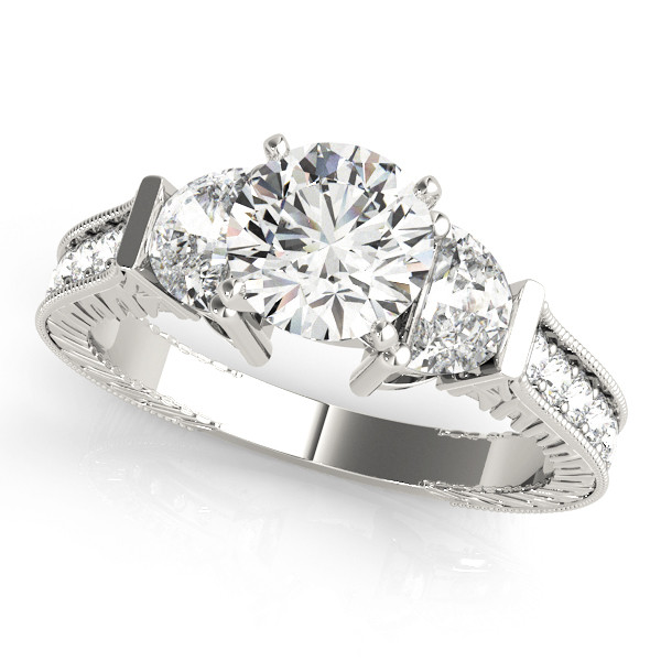 ENGAGEMENT RINGS FANCY SHAPE ANY SHAPE REMOUNTS