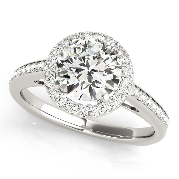 ENGAGEMENT RINGS HALO ROUND