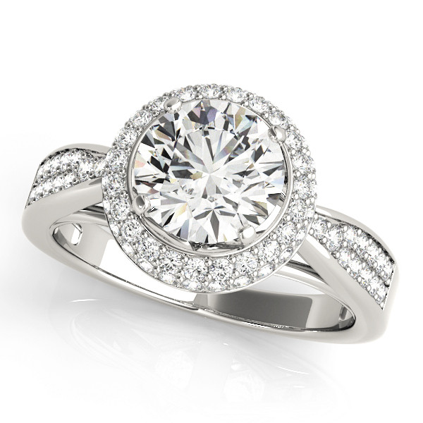 ENGAGEMENT RINGS HALO ROUND