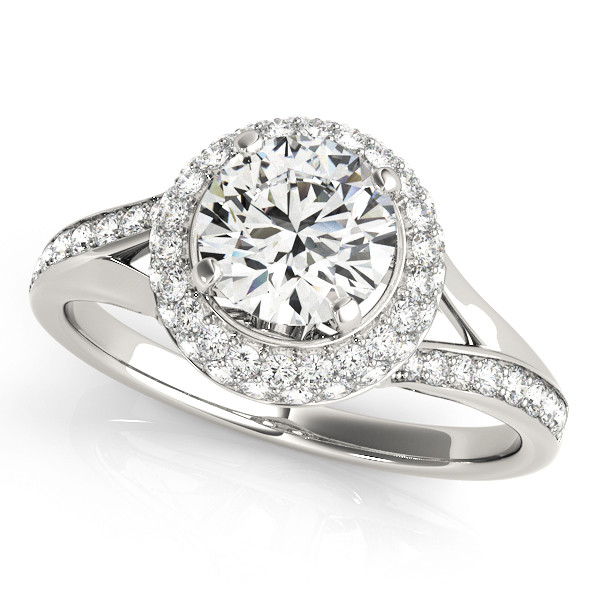 ENGAGEMENT RINGS HALO ROUND