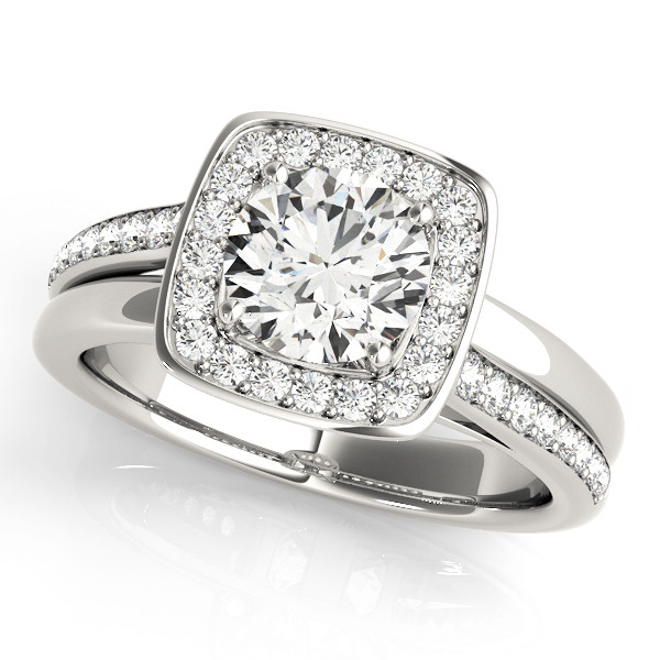 ENGAGEMENT RINGS HALO ROUND