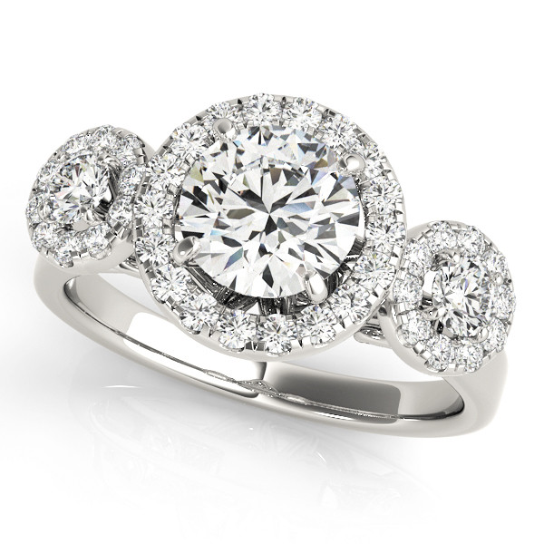 ENGAGEMENT RINGS HALO ROUND