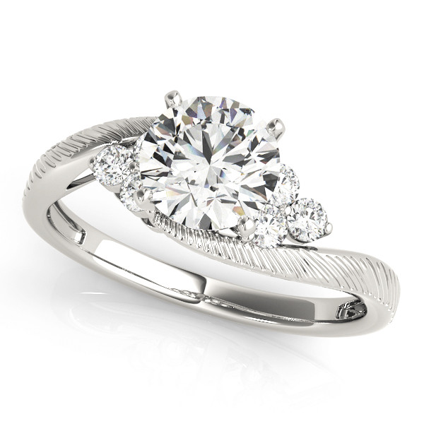 ENGAGEMENT RINGS CLUSTER SIDES