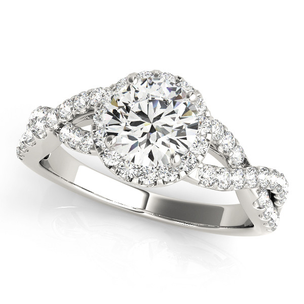 ENGAGEMENT RINGS HALO ROUND