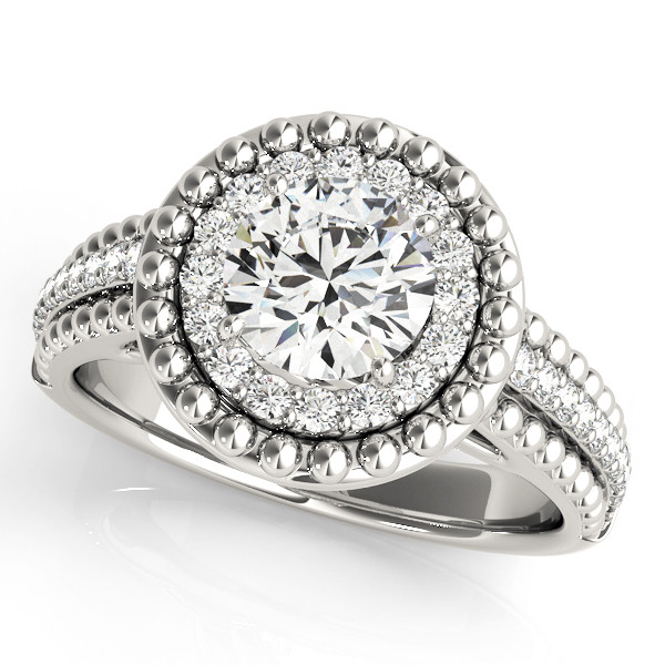 ENGAGEMENT RINGS HALO ROUND