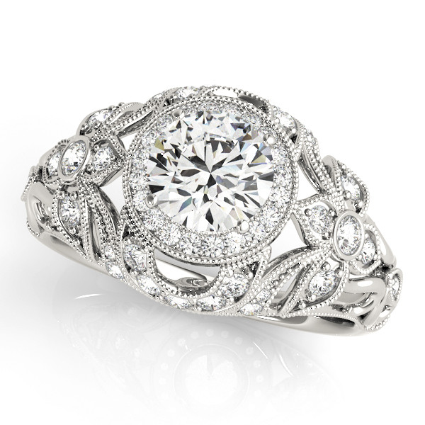 ENGAGEMENT RINGS HALO ROUND