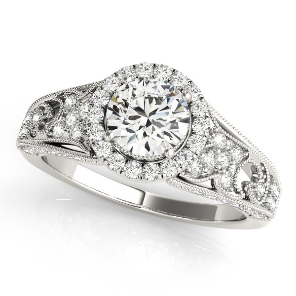 ENGAGEMENT RINGS HALO ROUND