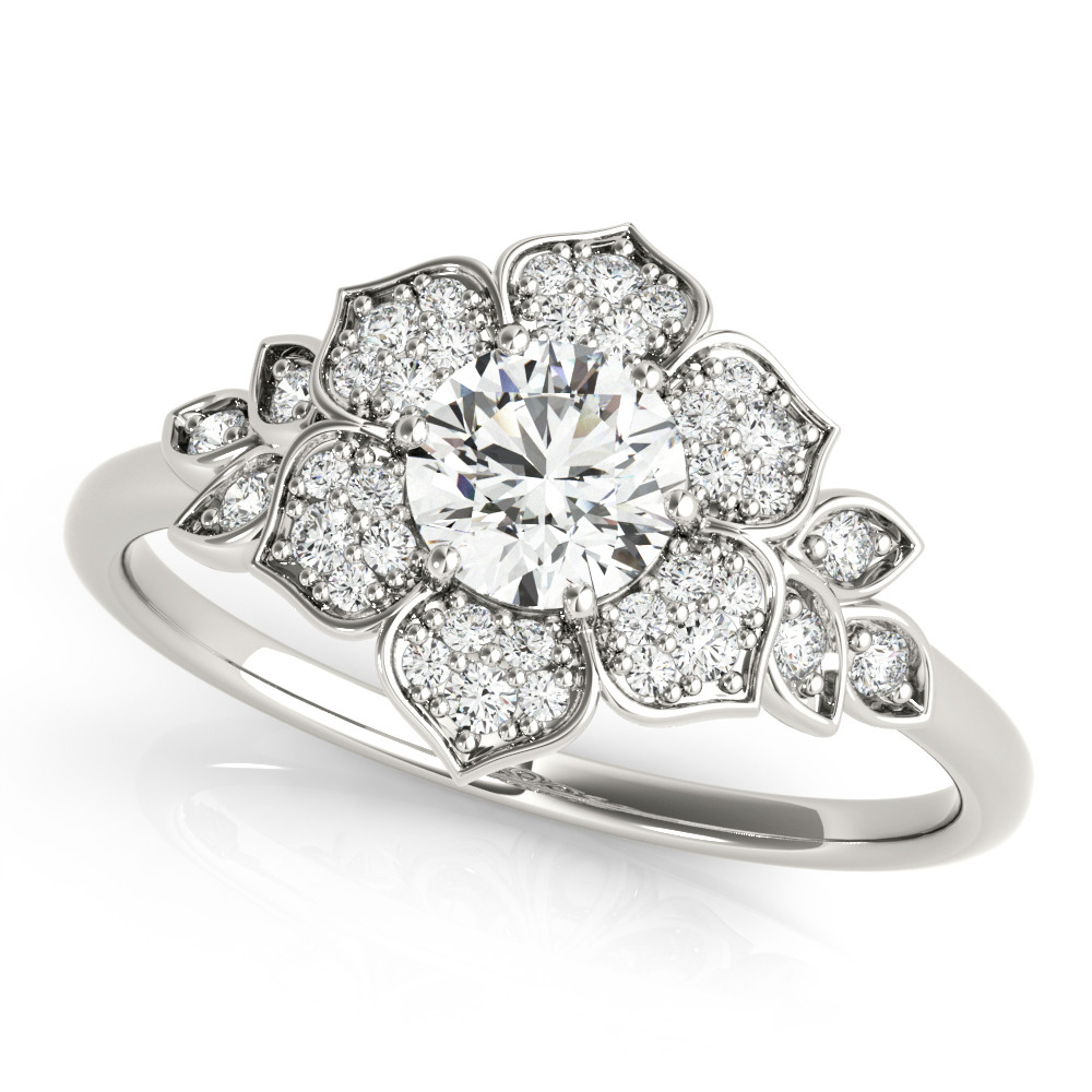 FLOWER FASHION RING