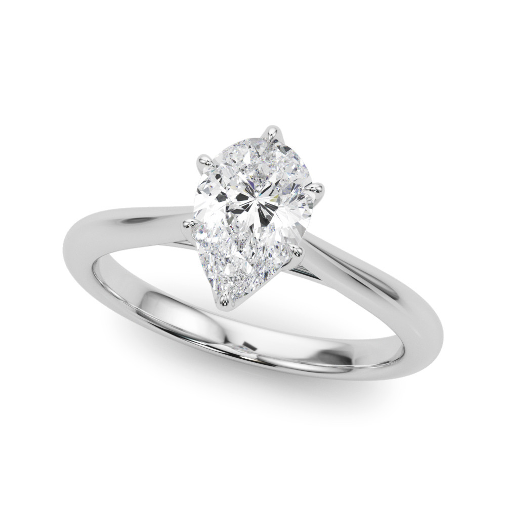SOLITAIRE 6X4 PEAR SHAPE