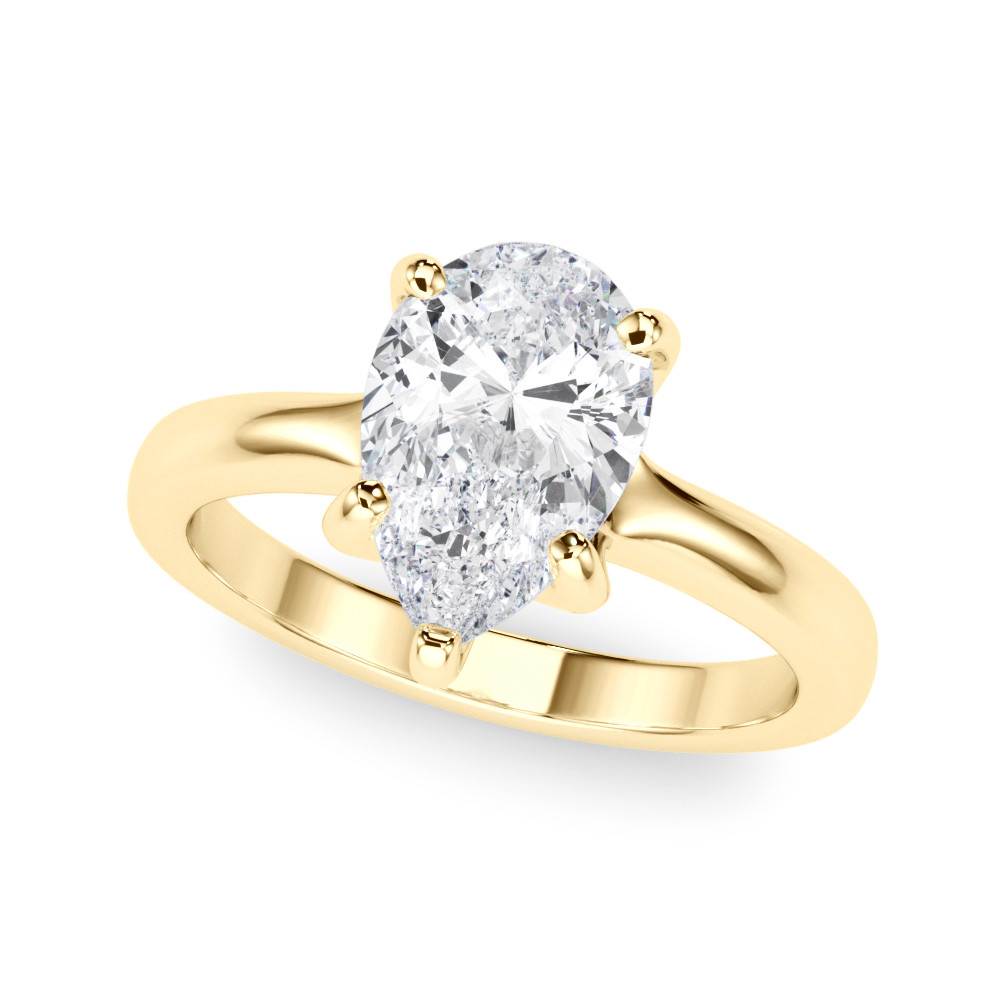 SOLITAIRE PEAR SHAPE