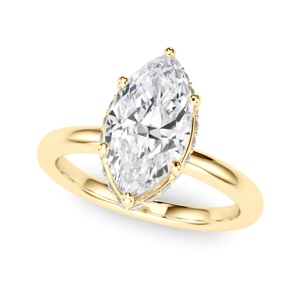 ENGAGEMENT RINGS HALO MARQUISE