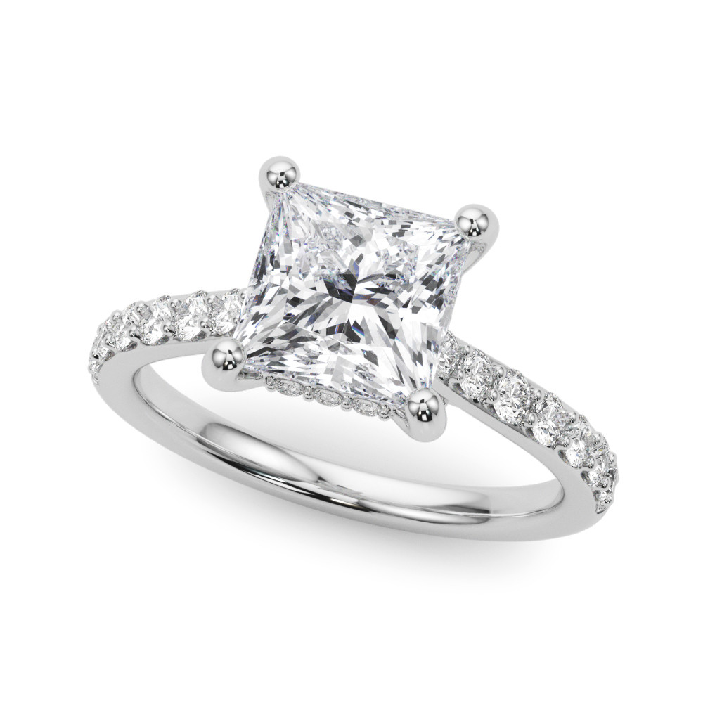 ENGAGEMENT RINGS HALO ROUND