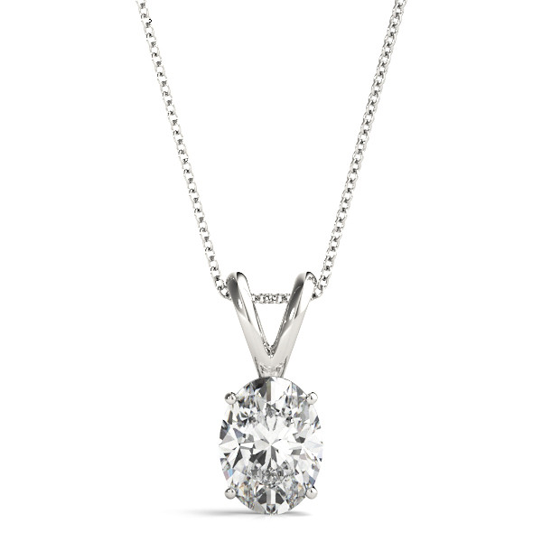 10X8MM(3CT) OVAL PENDANT