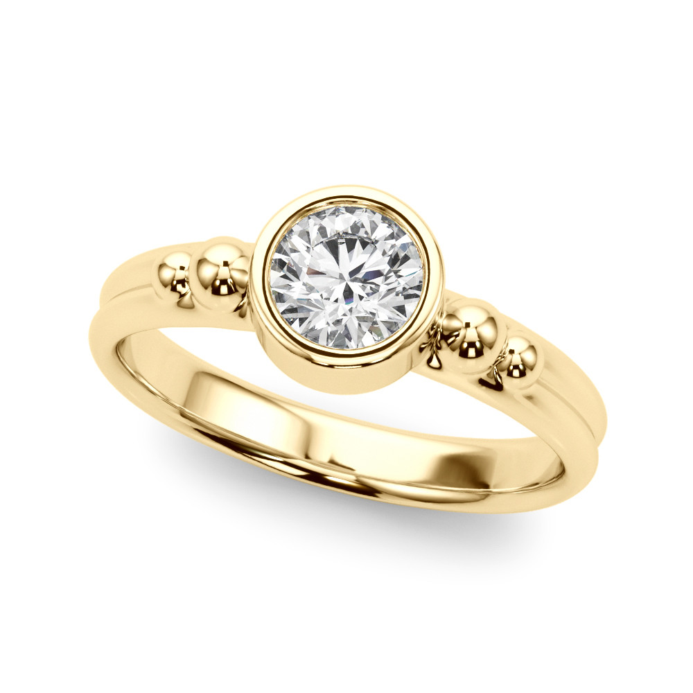 LAB GROWN DIAMOND FASHION RING ROUND