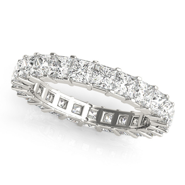 4MM SQ Prong Eternity
