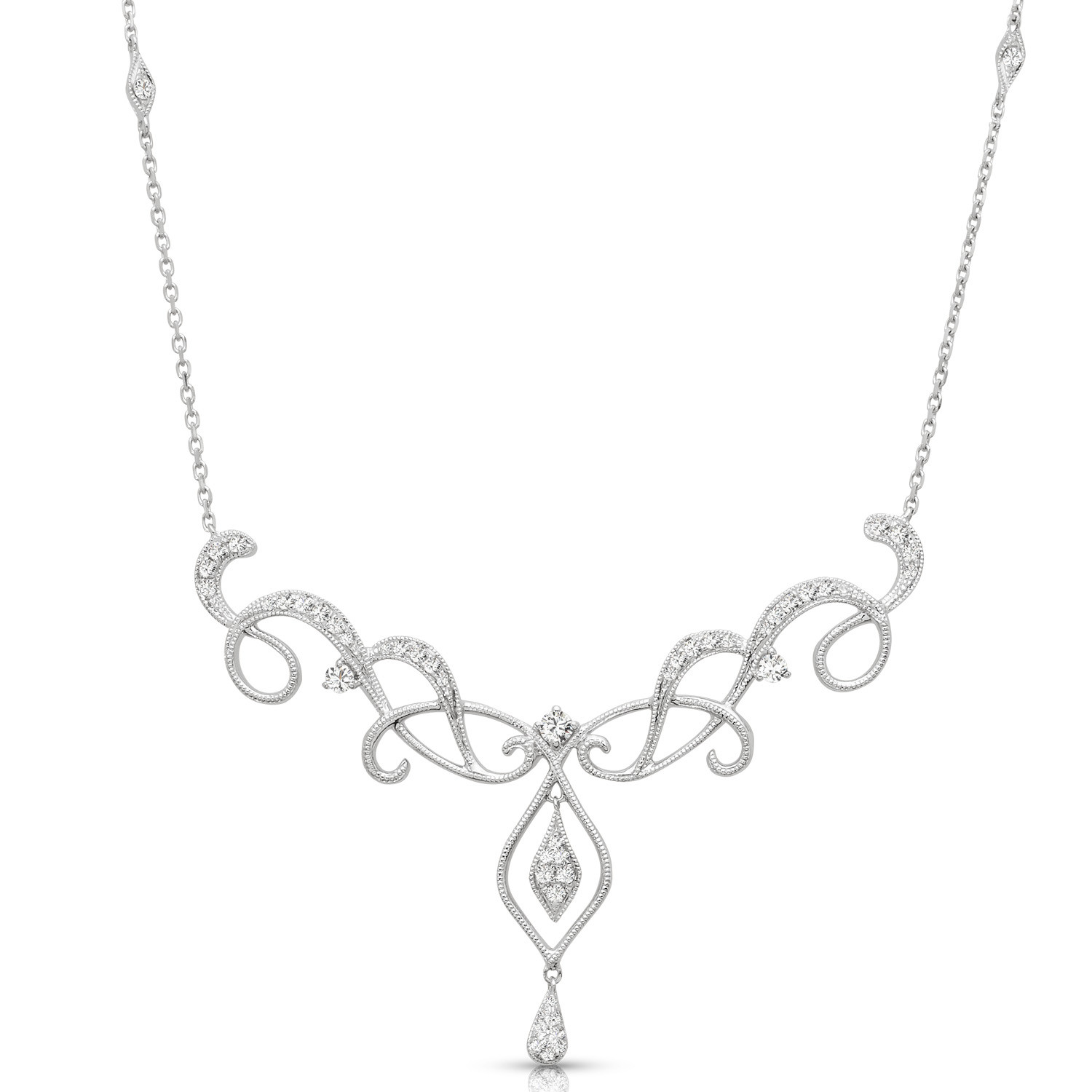 14K DIAMOND NECKLACE