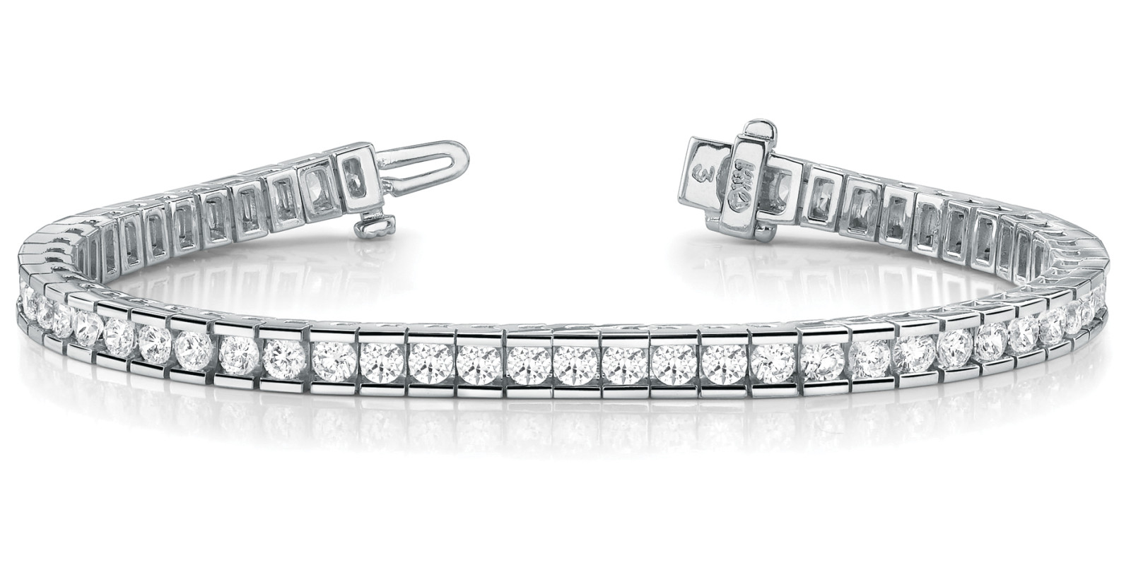 Bracelet In Line Channel Set