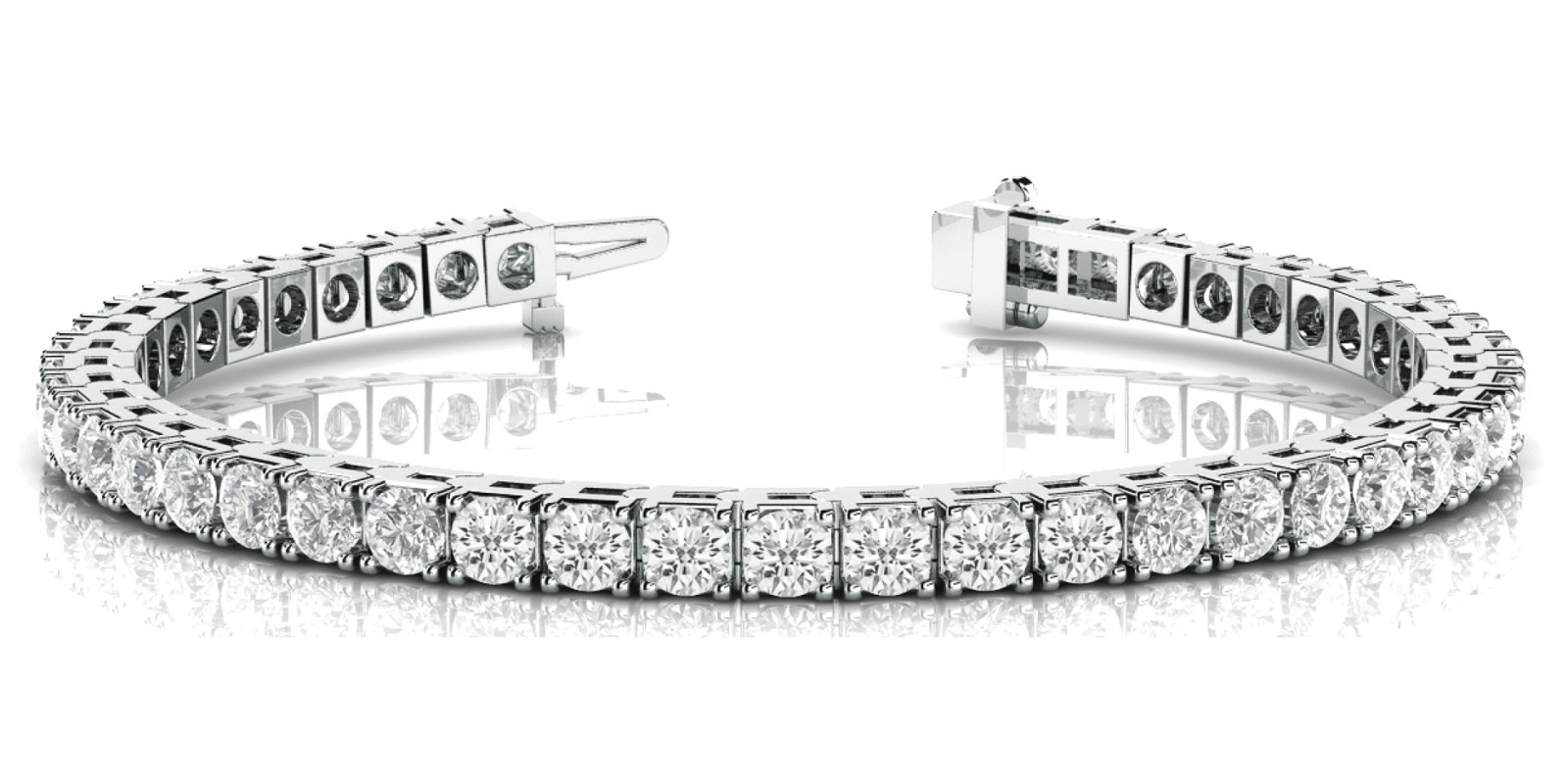 Bracelet In Line Prong Set