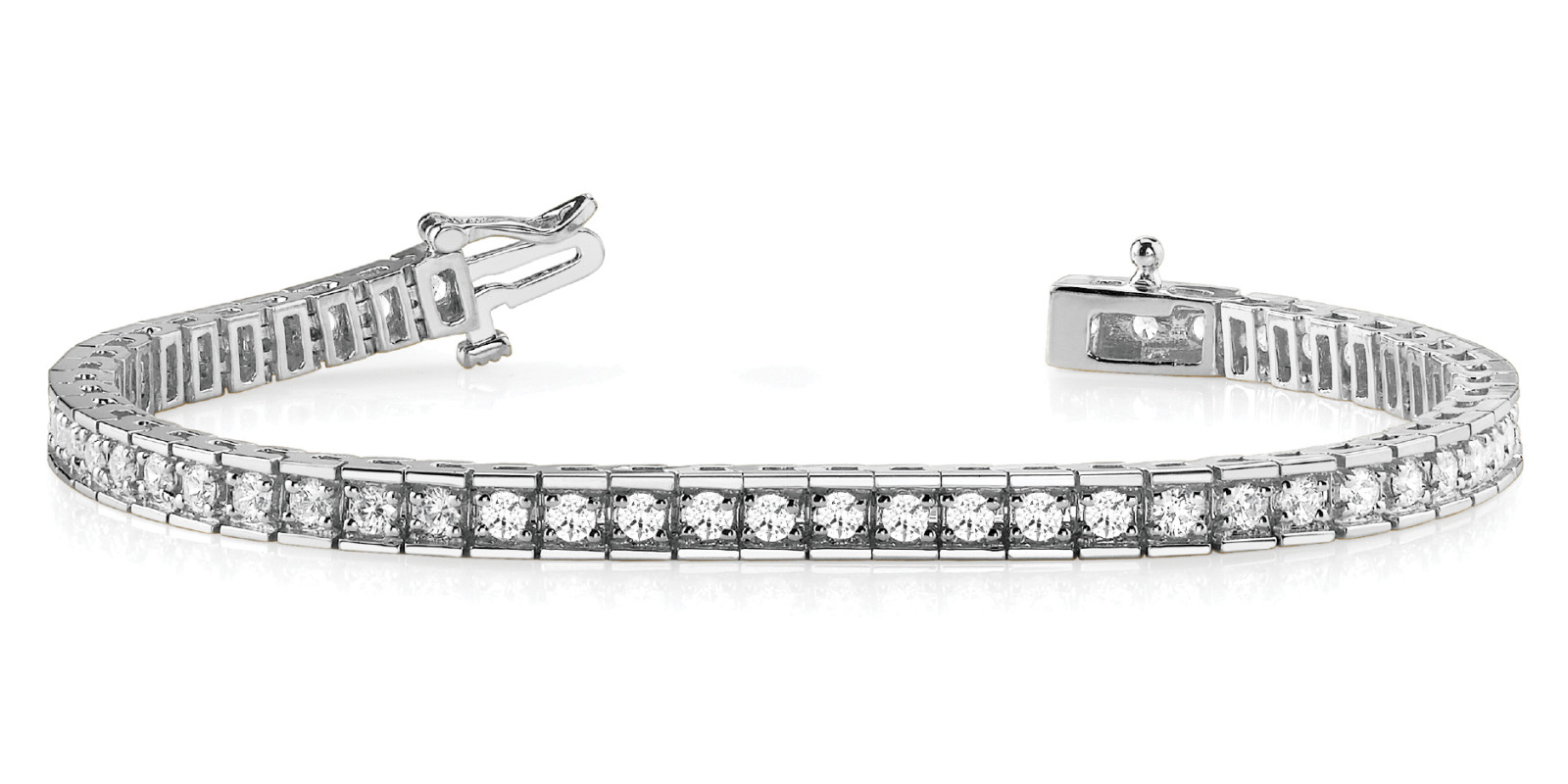 Bracelet In Line Prong Set