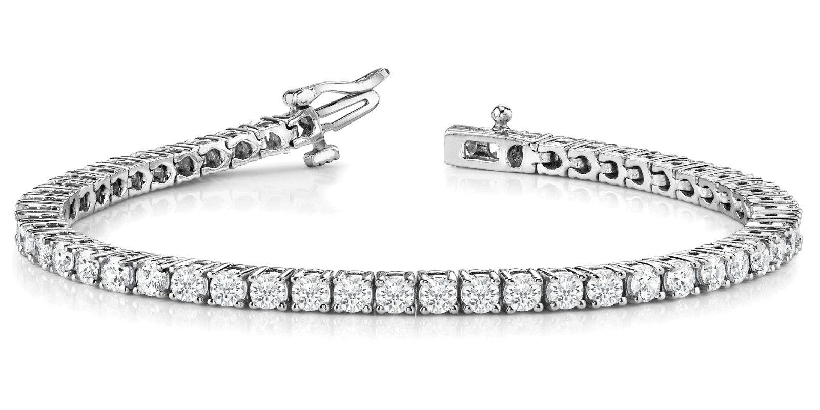 Bracelet In Line  Prong Set