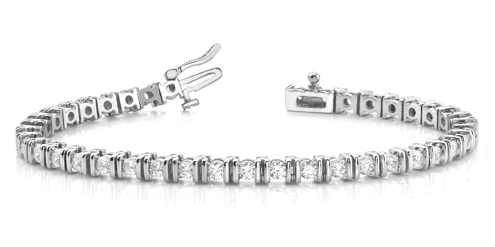 Bracelet In Line Bar Set