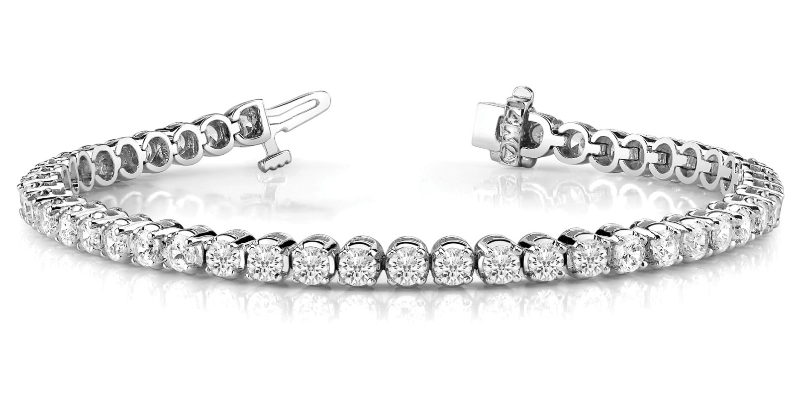 Bracelet In Line Prong Set