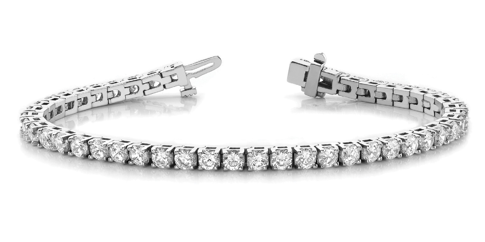 Bracelet In Line Prong Set